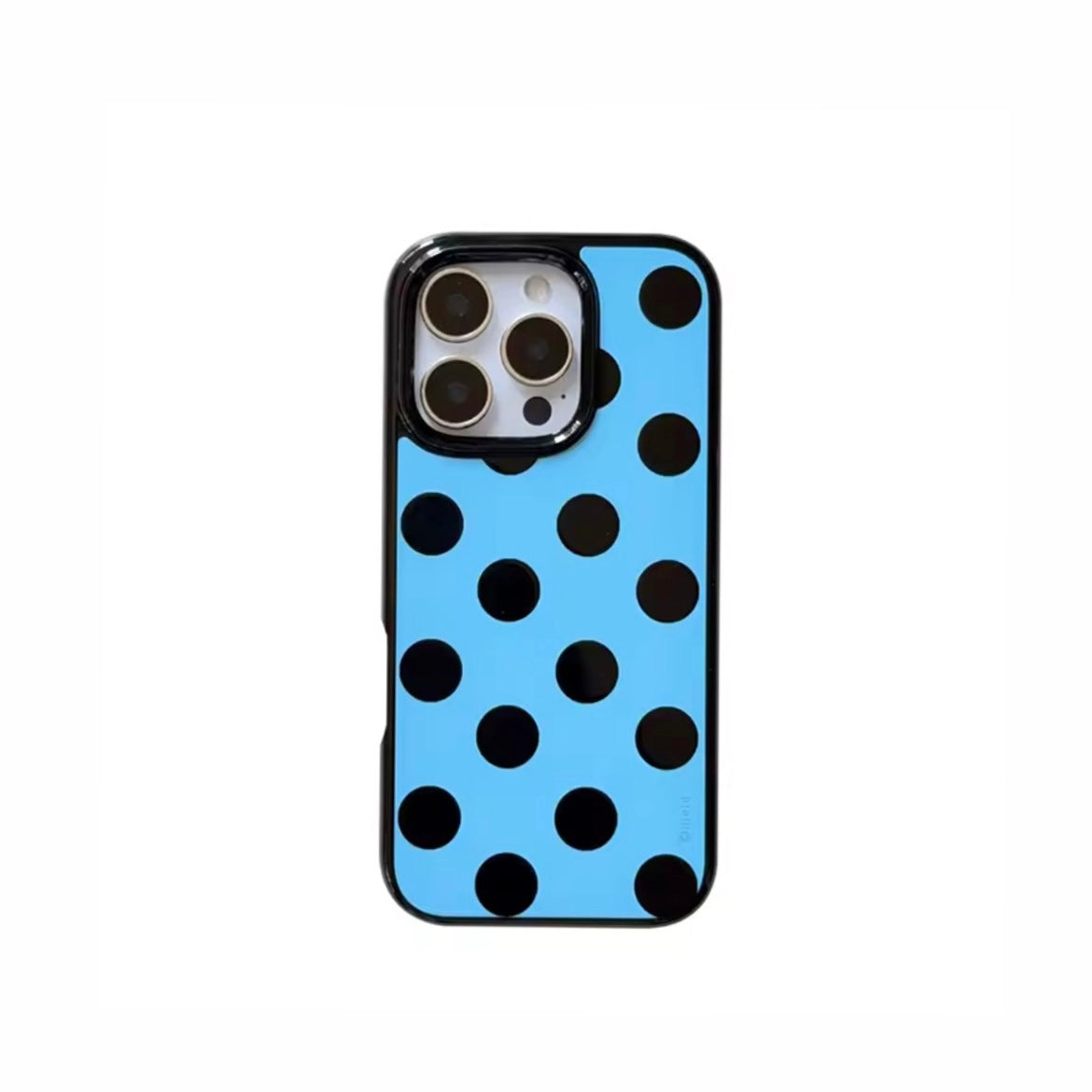 BLUE POLKA DOTS PHONE CASE