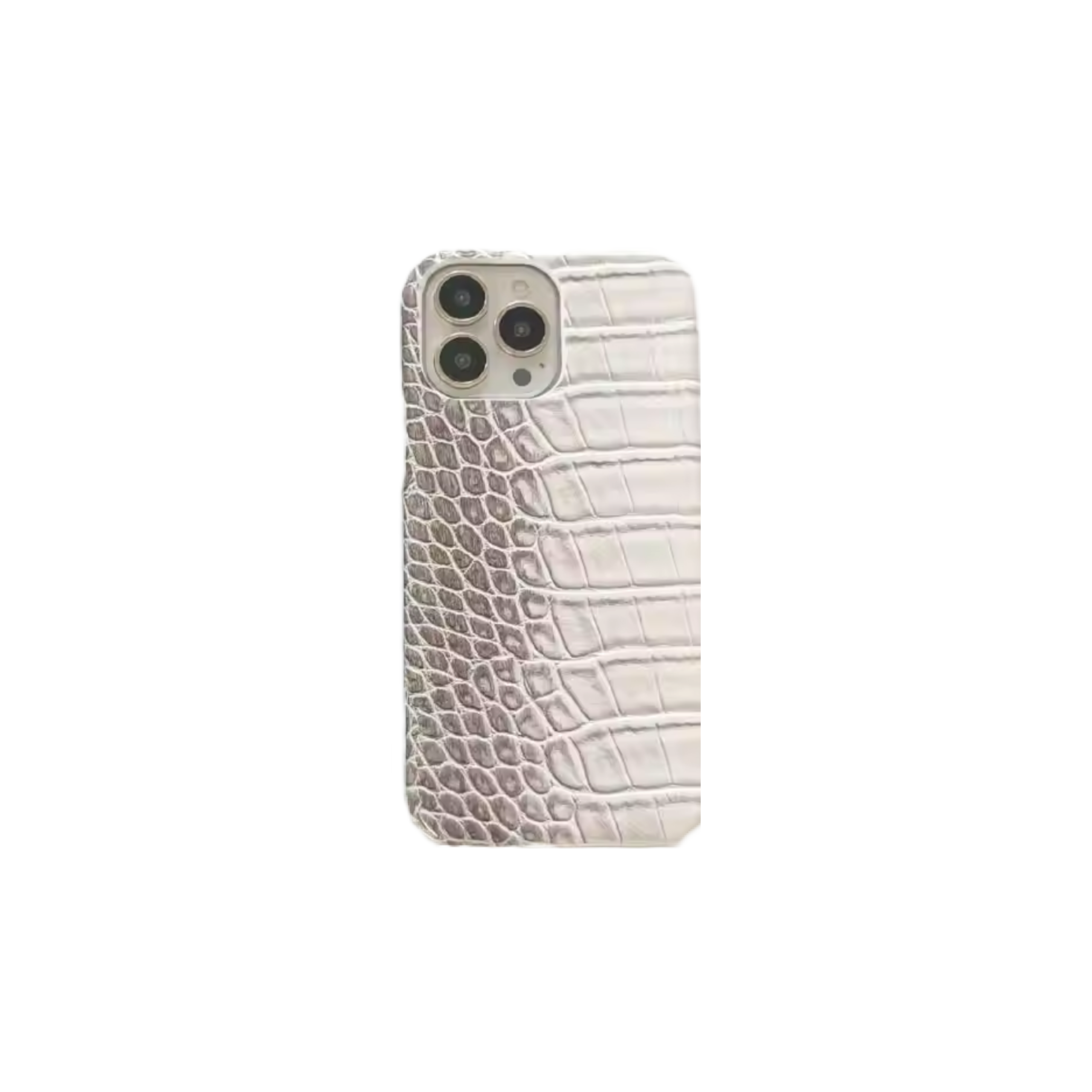 WHITE SERPENT PHONE CASE