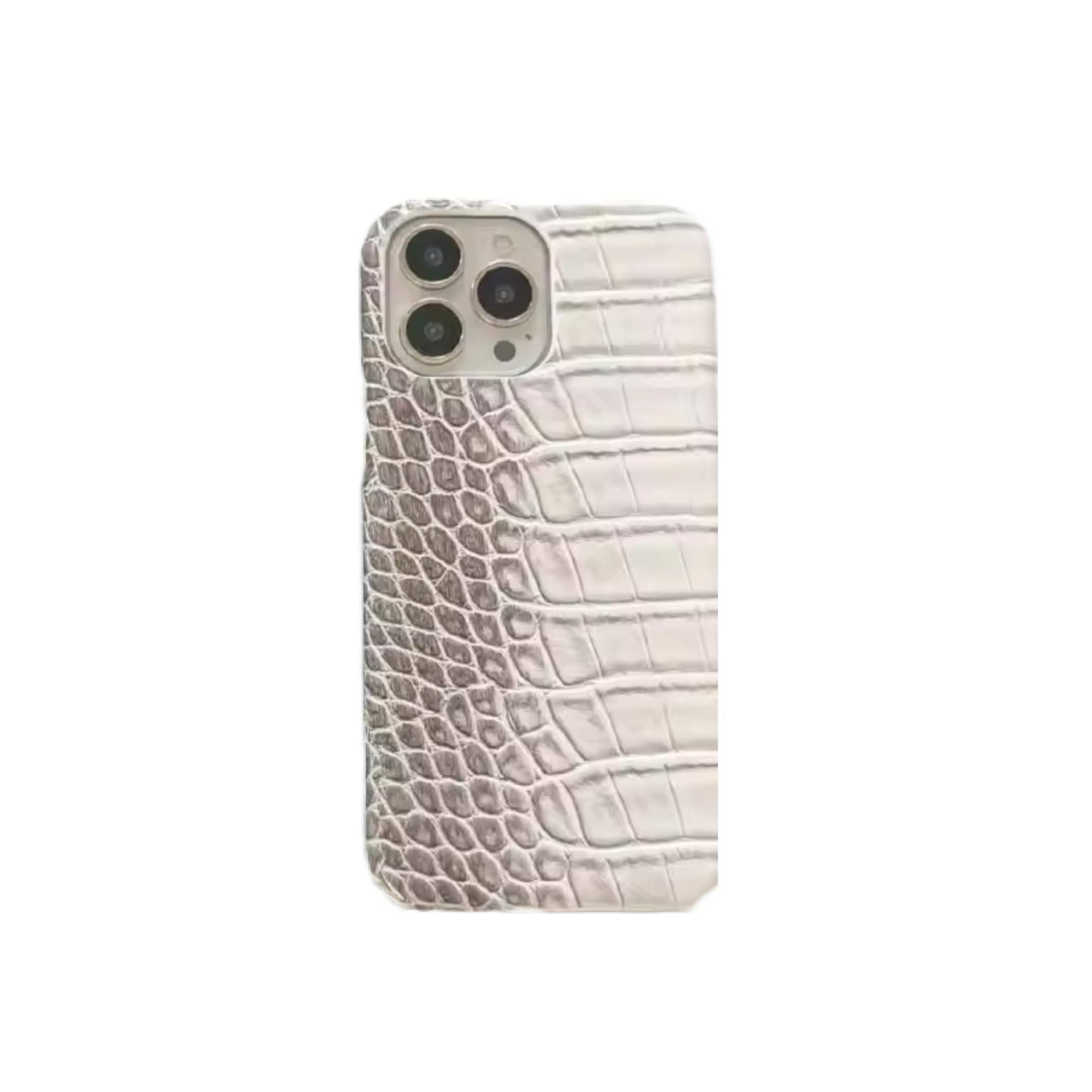 WHITE SERPENT PHONE CASE