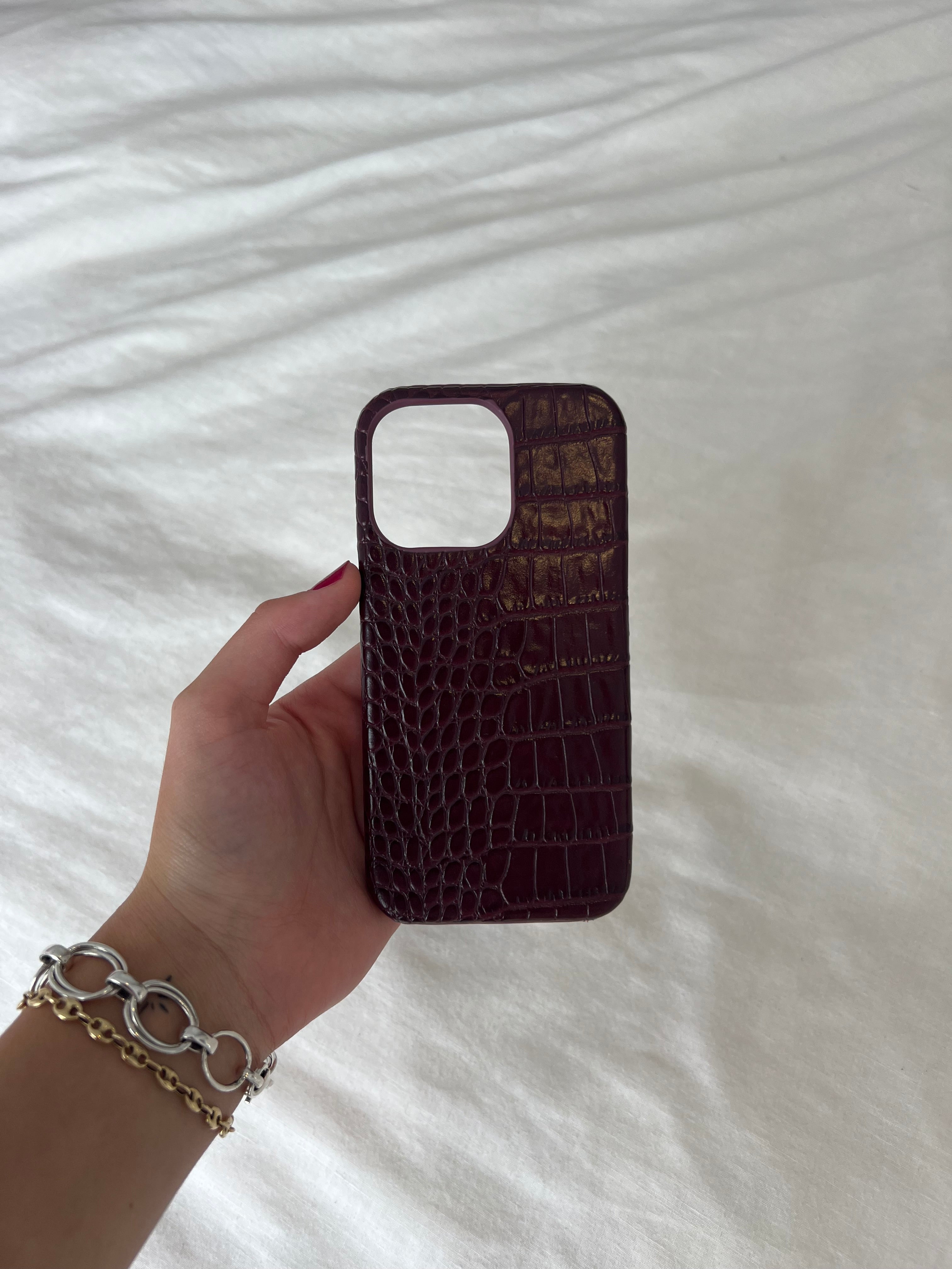 GARNET SERPENT PHONE CASE